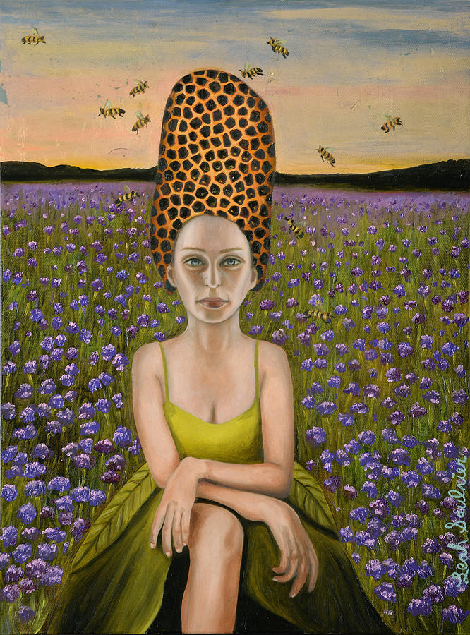 Spring Painting - Beehive by Leah Saulnier The Painting Maniac