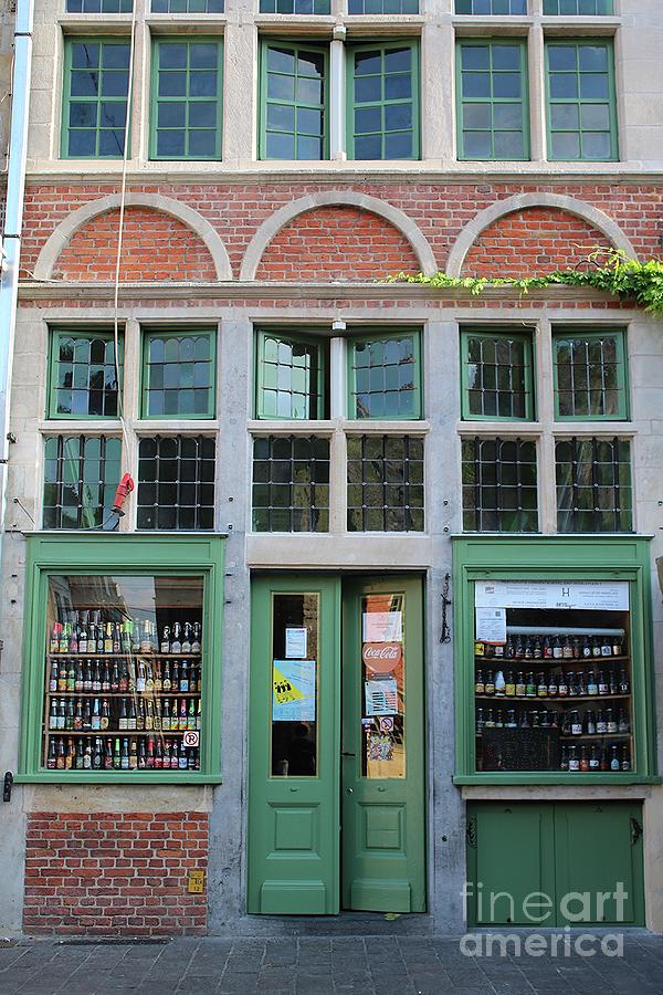 Beer Shop In Ghent Photograph