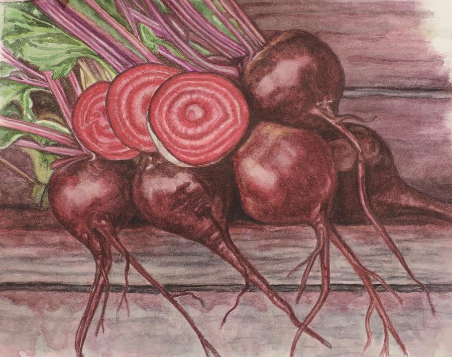 Beet this...  Painting by Jodi Higgins