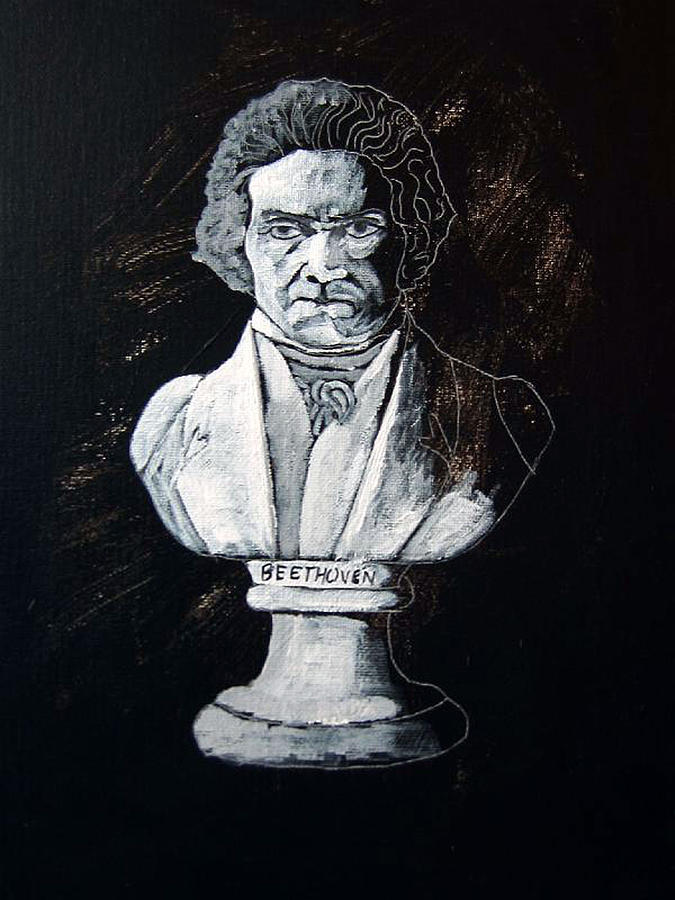 Beethoven Painting by Richard Le Page