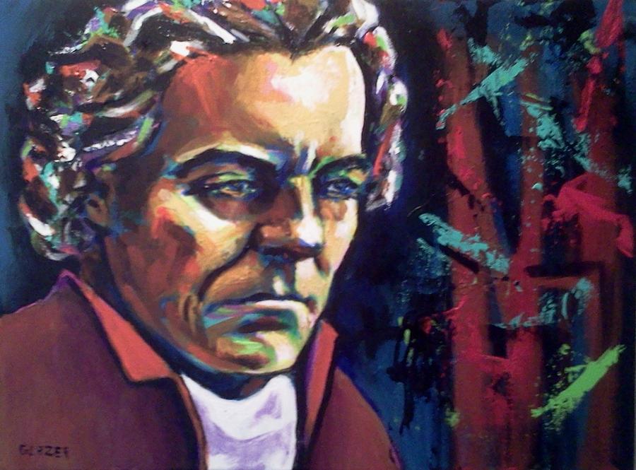 Beethoven Painting by Stuart Glazer