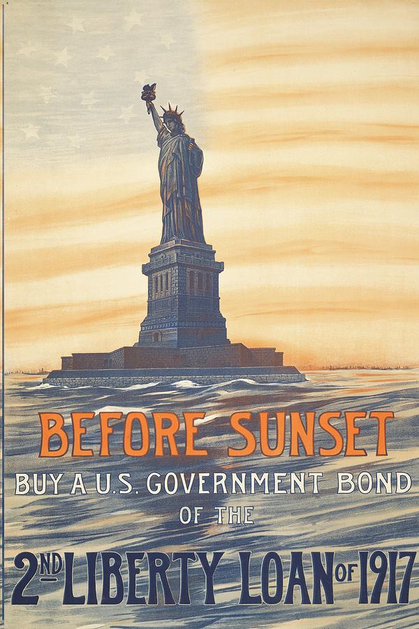 Before Sunset Buy Bonds 1917 Mixed Media by Movie Poster Prints