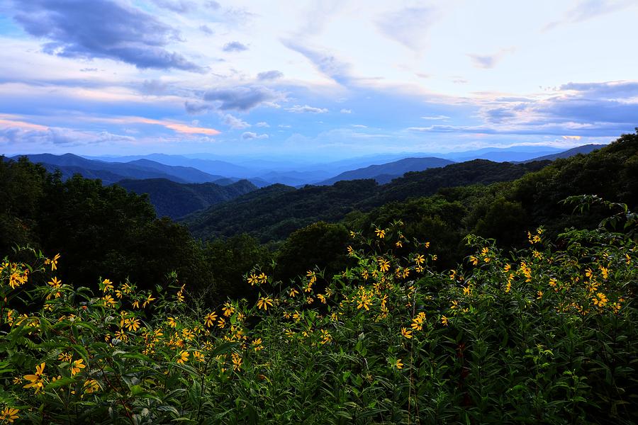 Before Sunset On The Blue Ridge Parkway Photograph by Carol Montoya