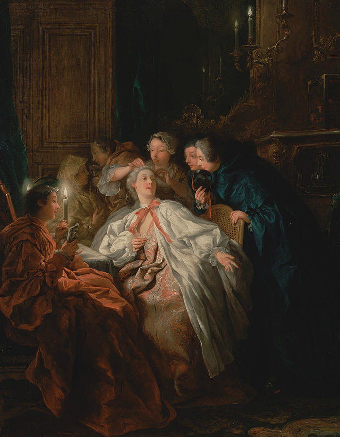Before the Ball  Painting by Jean-Francois de Troy