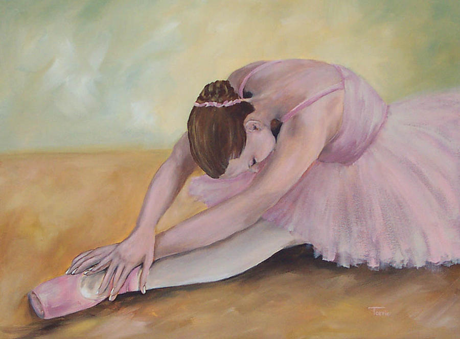 Before The Ballet  Painting by Torrie Smiley
