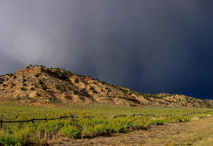 Storm Clouds Wyoming #1 Photograph by Larry Bacon