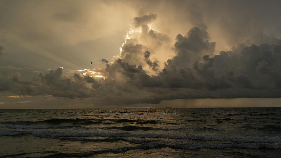 Before the Storm Sunrise Delray Beach Florida Photograph by Lawrence S Richardson Jr