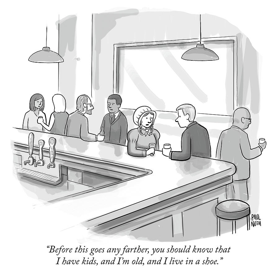 Before this goes any farther Drawing by Paul Noth