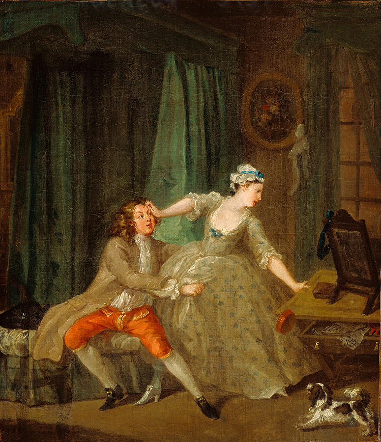 William Hogarth Painting - Before by William Hogarth