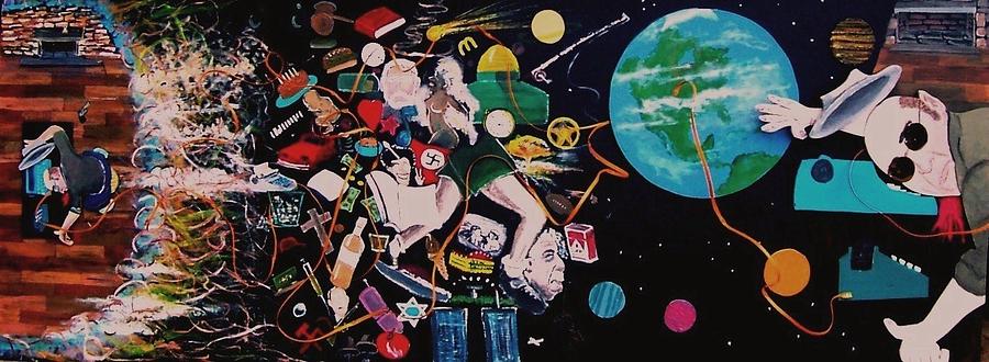 People Painting - beginendbegin the suicide of Hunter Thompson AND THERE AFTER by Richard Hubal People Painting - beginendbegin the suicide of Hunter Thompson AND THERE AFTER by Richard Hubal