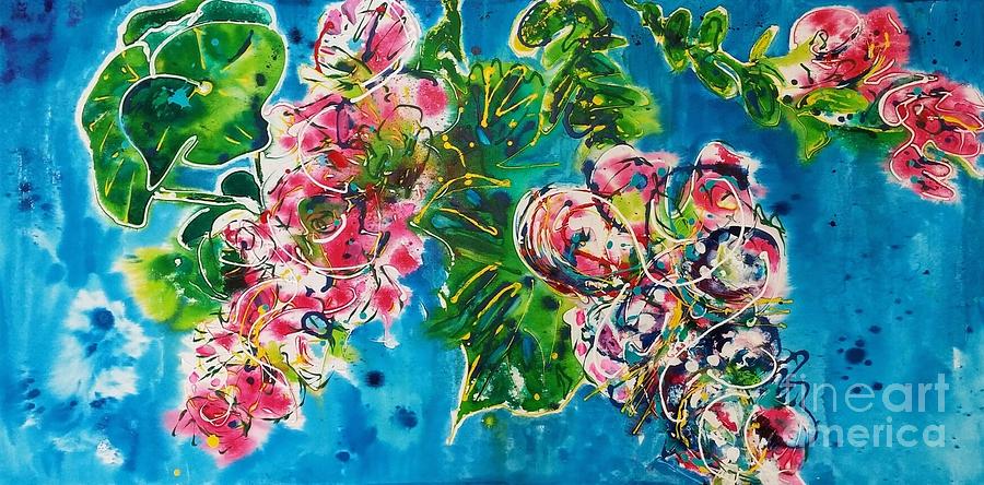 Begonia Painting by Catherine Gruetzke-Blais