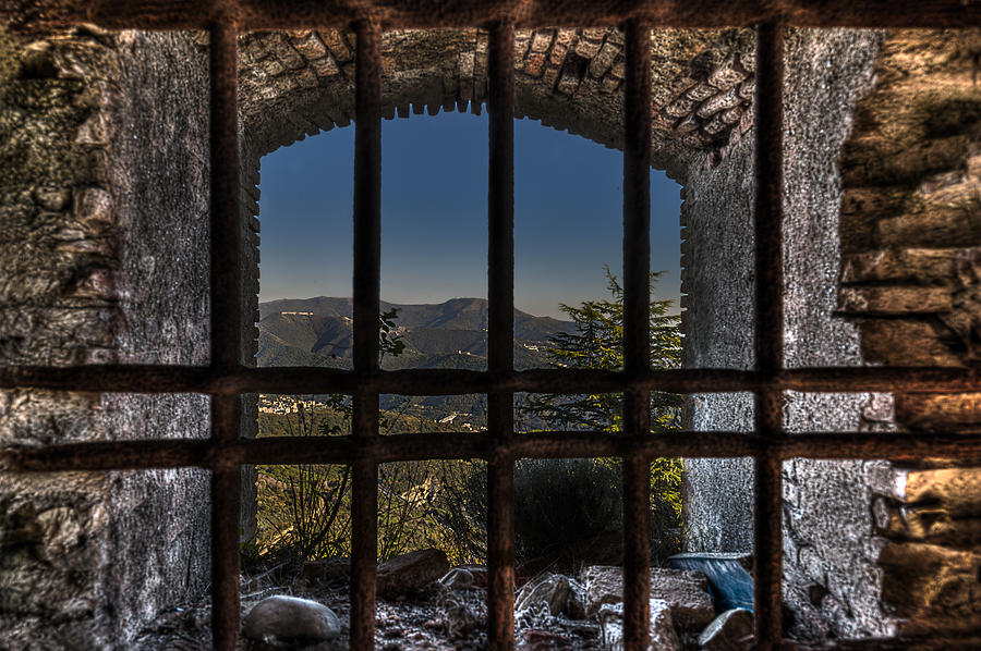 Abandoned Places Photograph - Behind Bars - Dietro Le Sbarre by Enrico Pelos
