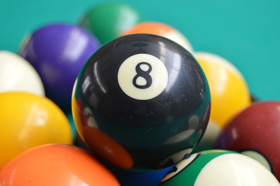 Behind The 8-Ball Photograph by Charles HALL