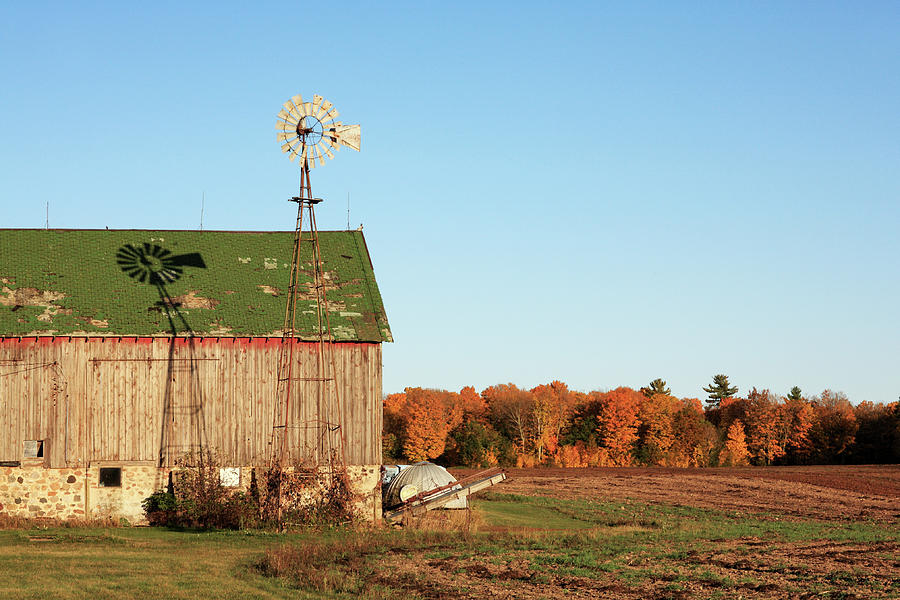 Behind the Barn Photograph by Todd Klassy