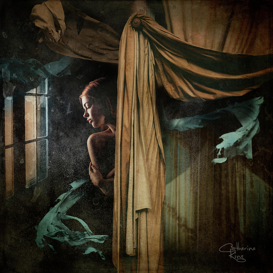 Behind the Curtain Digital Art by Catherine King - Fine Art America