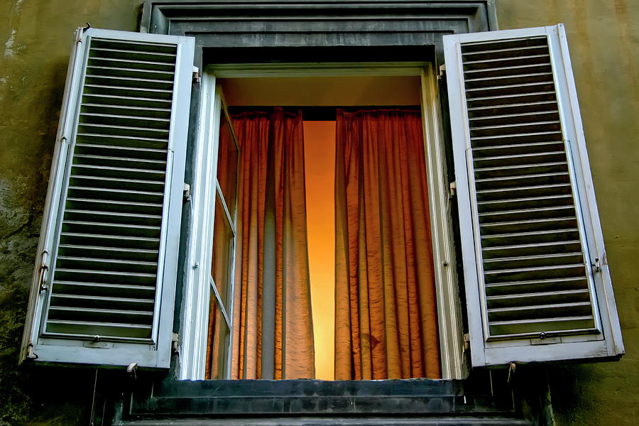 Behind the Curtains Photograph by KG Thienemann