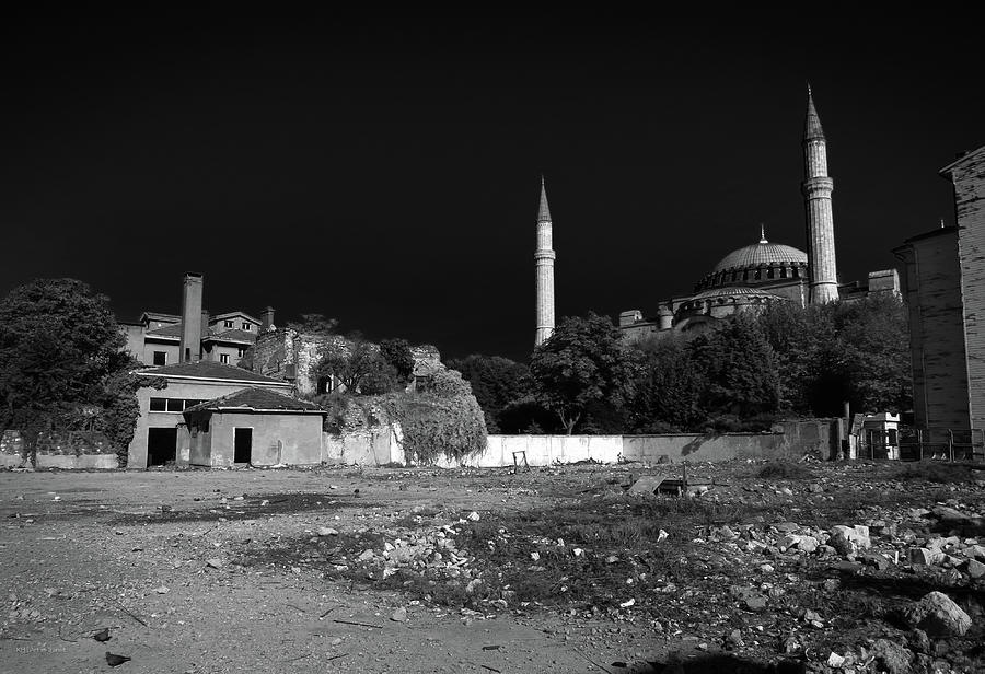 Behind the Hagia Sophia Photograph by Ross Henton