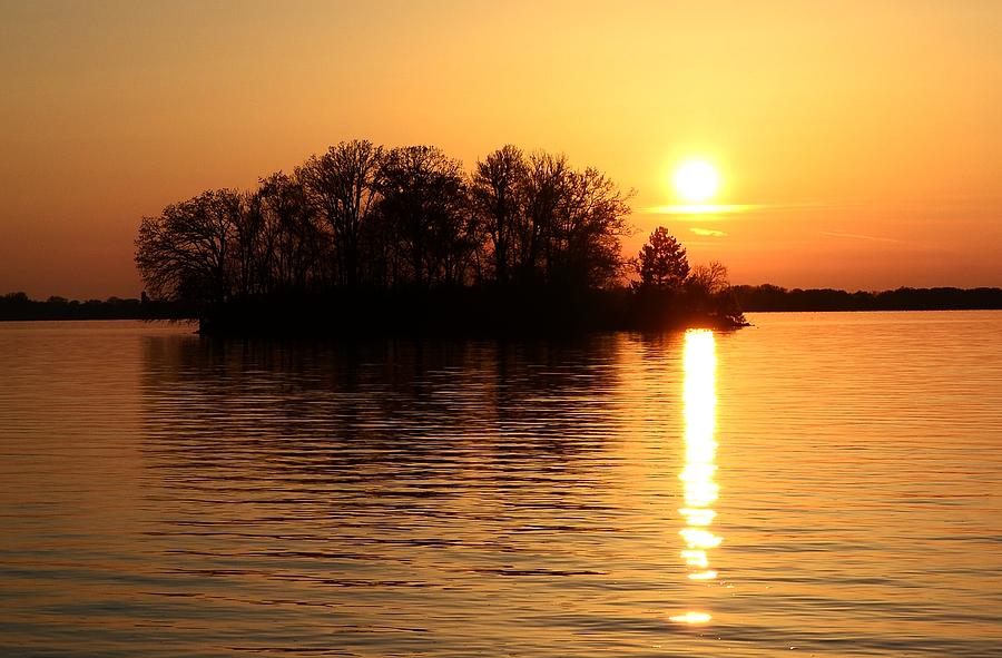 Behind The Island Photograph By Mandy Frank   Fine Art America