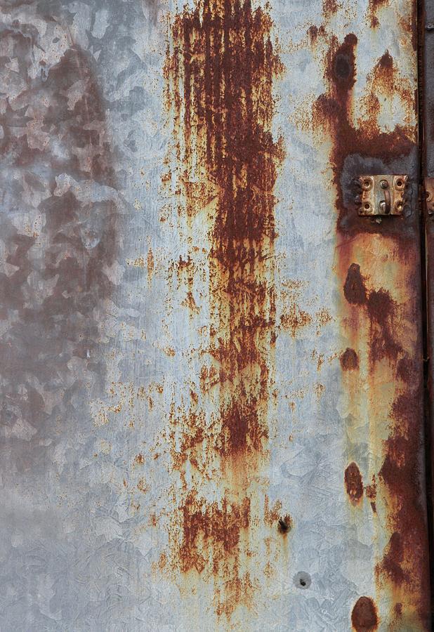 Rust Photograph - Behind the Shop 2 by Russell Owens Rust Photograph - Behind the Shop 2 by Russell Owens