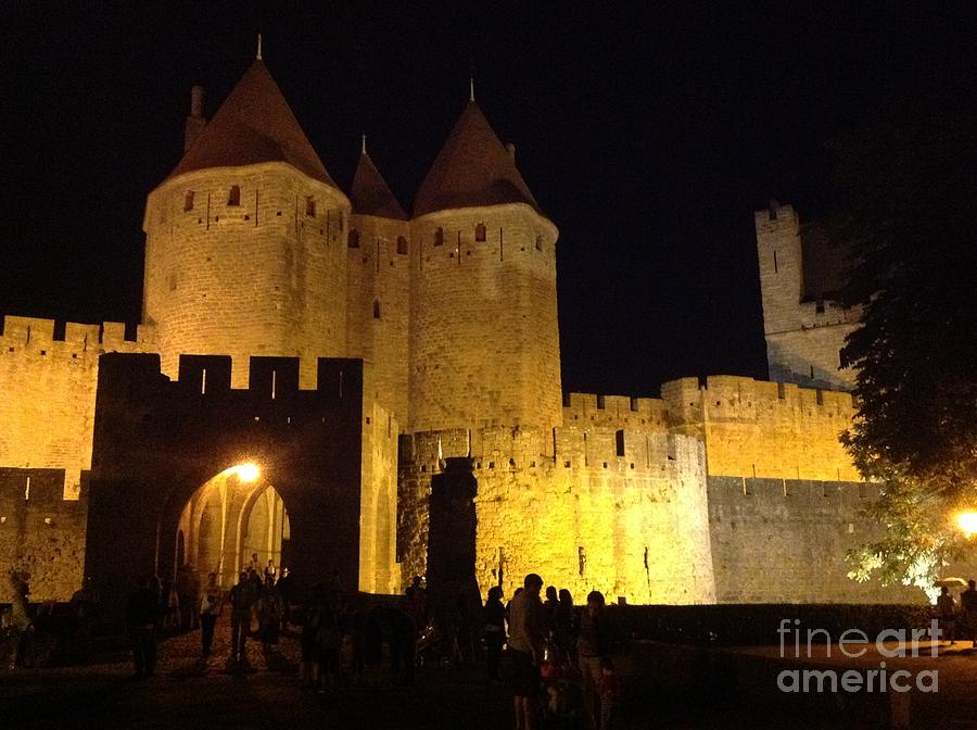 Carcassonne at Night by FRANCE ART Carcassonne at Night by FRANCE ART