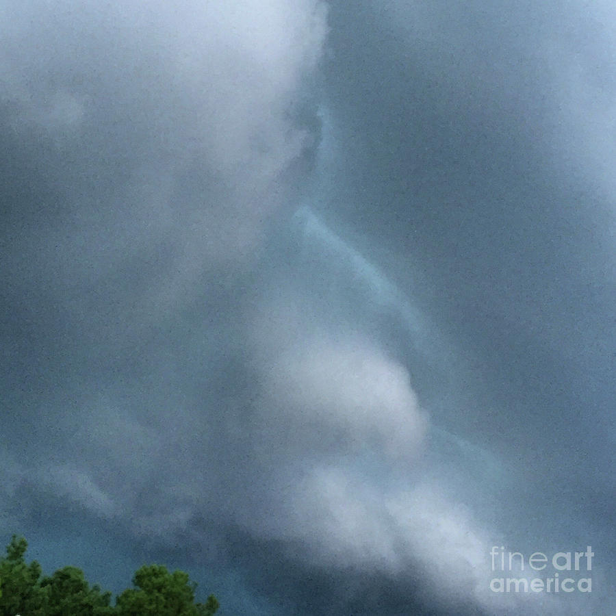 Behold he cometh with clouds Photograph by Matthew Seufer
