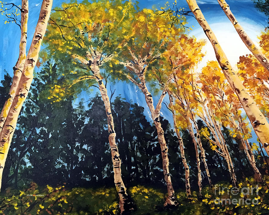 Tree Painting - Behold by Trisha French