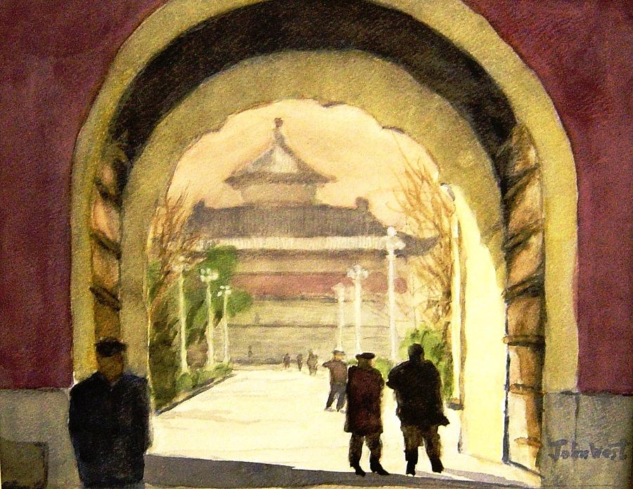 Beijing Temple of Heaven Painting by John West