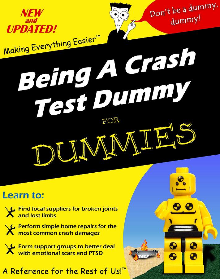 Toy Photograph - Being A Crash Test Dummy For Dummies by Mark Fuller