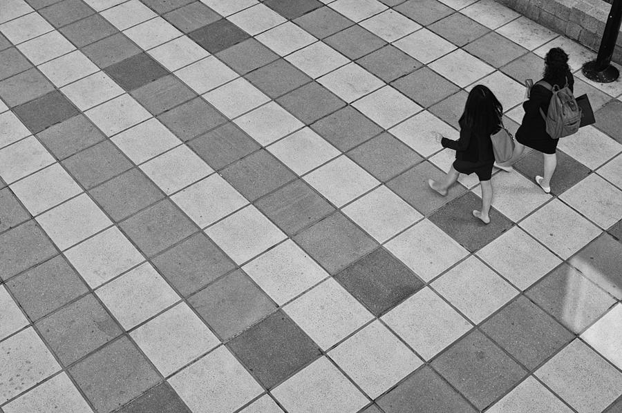 Being Human In A Checkered World Photograph by Cornelis Verwaal
