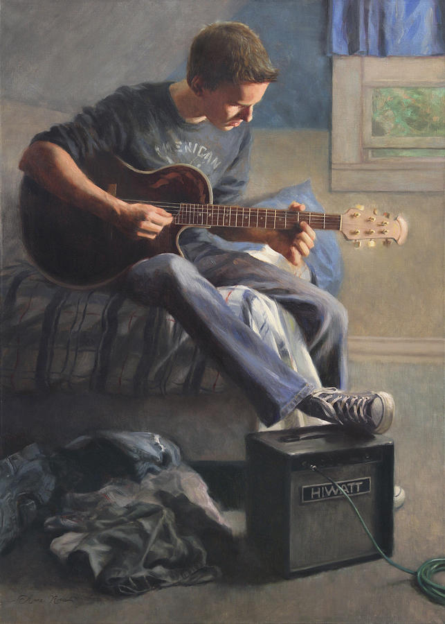 Being Sixteen Painting by Anna Rose Bain