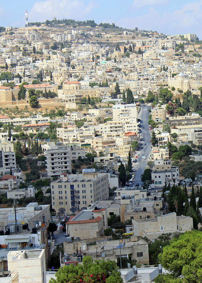 Beit Jala Main Road Photograph by Munir Alawi