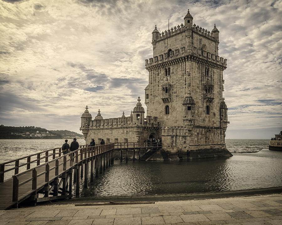 Architecture Photograph - Belem Tower Lisbon Portugal by Joan Carroll