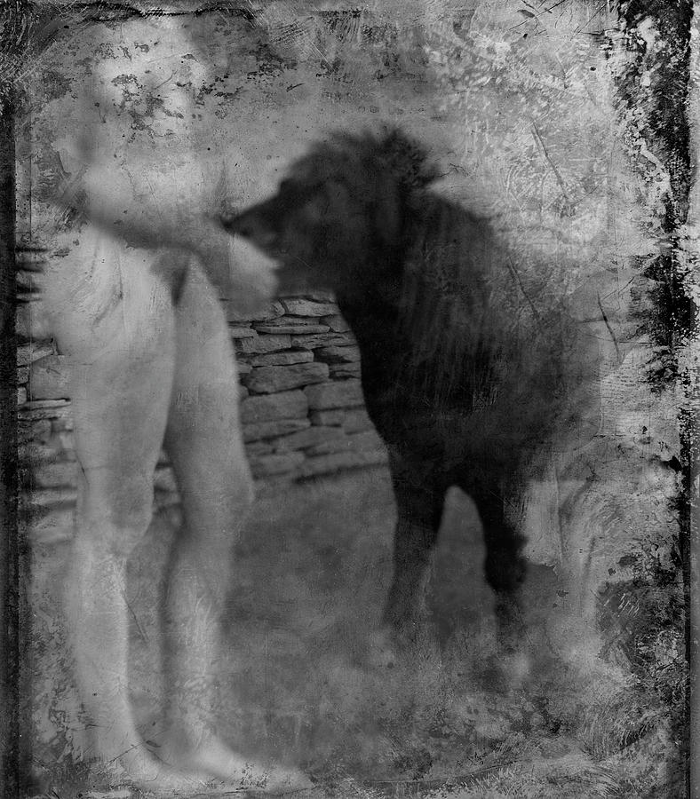 Belfast Nude with Mininature  Photograph by Jennifer Wright