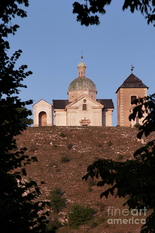 Belfry and chapel of Saint Sebastian Photograph by Michal Boubin