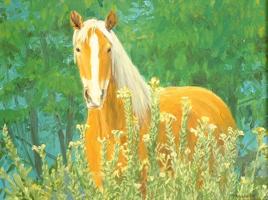 Belgian Draft Horse Painting by Sherman Thomason | Fine Art America