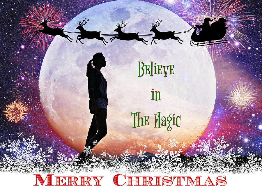 Believe In The Magic of Christmas Photograph by Aurelio Zucco