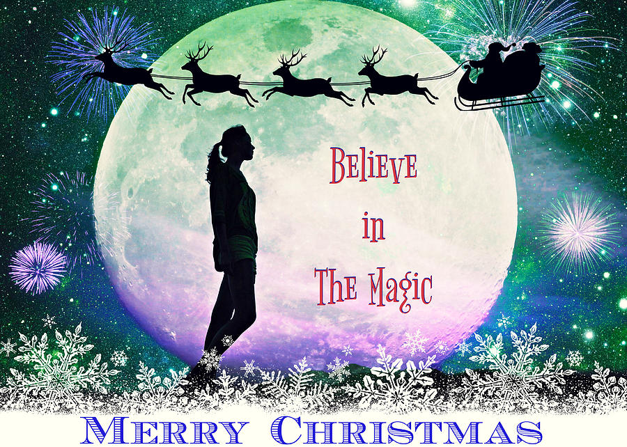 Believe in The Magic of Christmas II Photograph by Aurelio Zucco