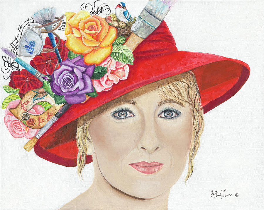 Women Painting - Believe in your Becoming by JoDee Luna Women Painting - Believe in your Becoming by JoDee Luna