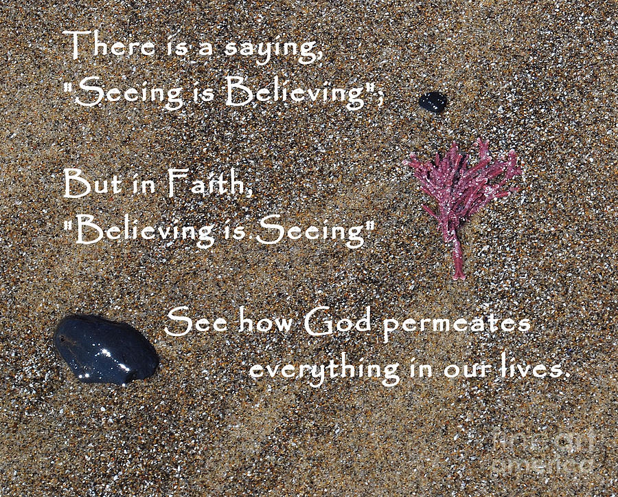 Believing is Seeing Photograph by Sharon Elliott