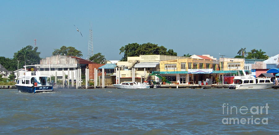 Belize City Waterfront Photograph by Carol  Bradley