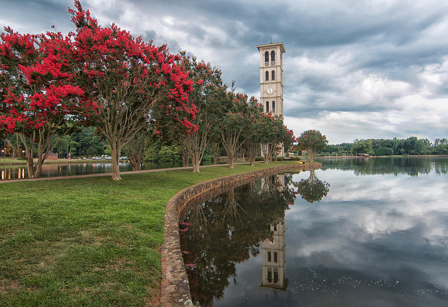 Bell Tower Blooms Photograph by Blaine Owens