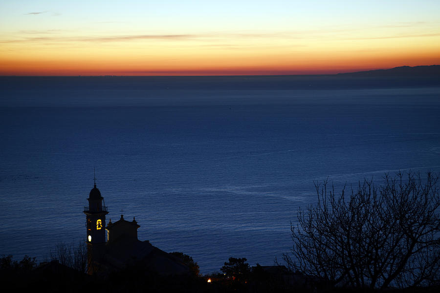 Gulf Photograph - Bell Tower Over The Sea by Andrea Gabrieli Gulf Photograph - Bell Tower Over The Sea by Andrea Gabrieli