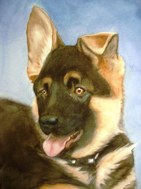 Bella Painting by Marilyn Jacobson