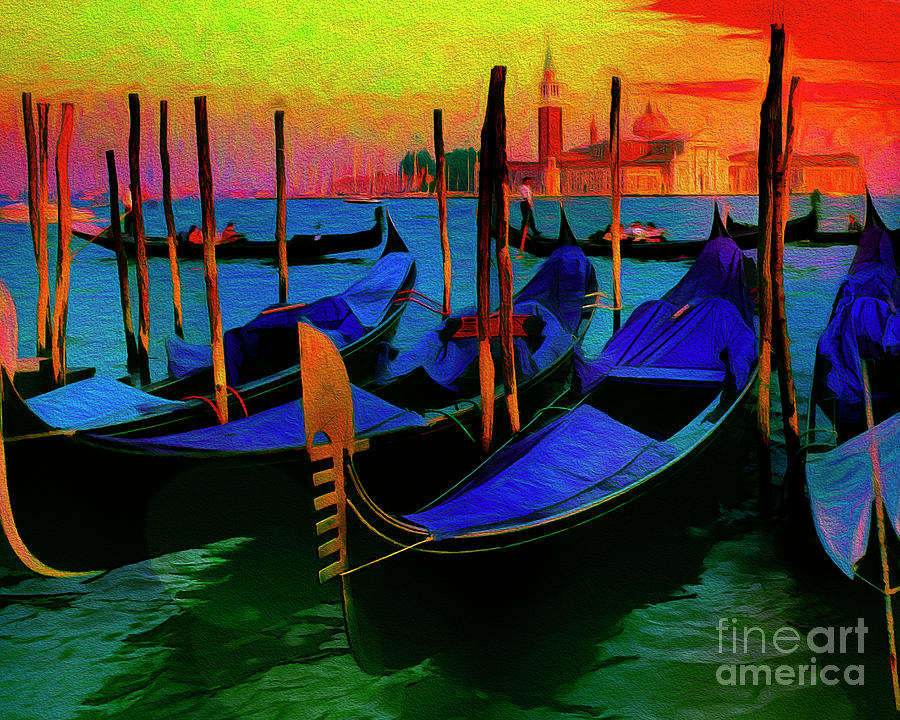Bella Venecia Digital Art by Edmund Nagele FRPS