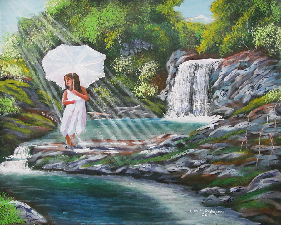 Bella Vista Painting by Luis F Rodriguez