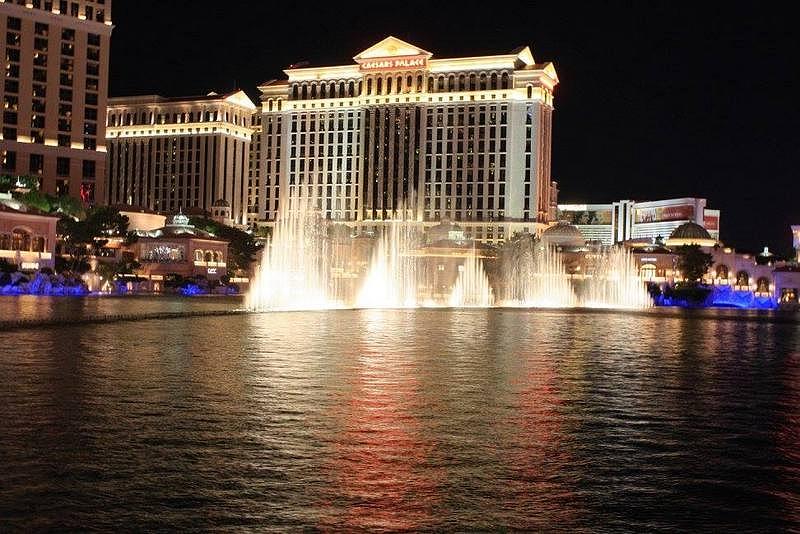 Bellagio Fountain Show las Vegas Photograph by William E Rogers | Fine ...