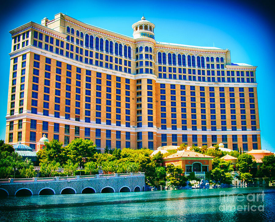 Bellagio Hotel and Casino Photograph by Mariola Bitner