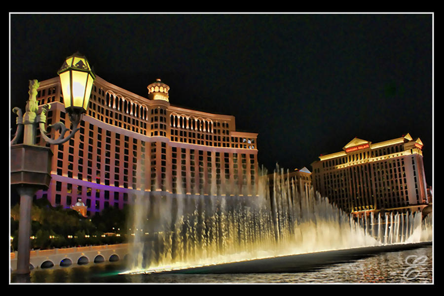 Bellagio With Ceasars Photograph by E | Fine Art America