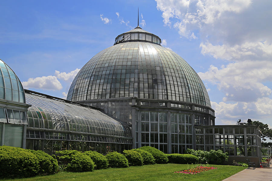 Belle Isle Conservatory 3 Photograph by Mary Bedy