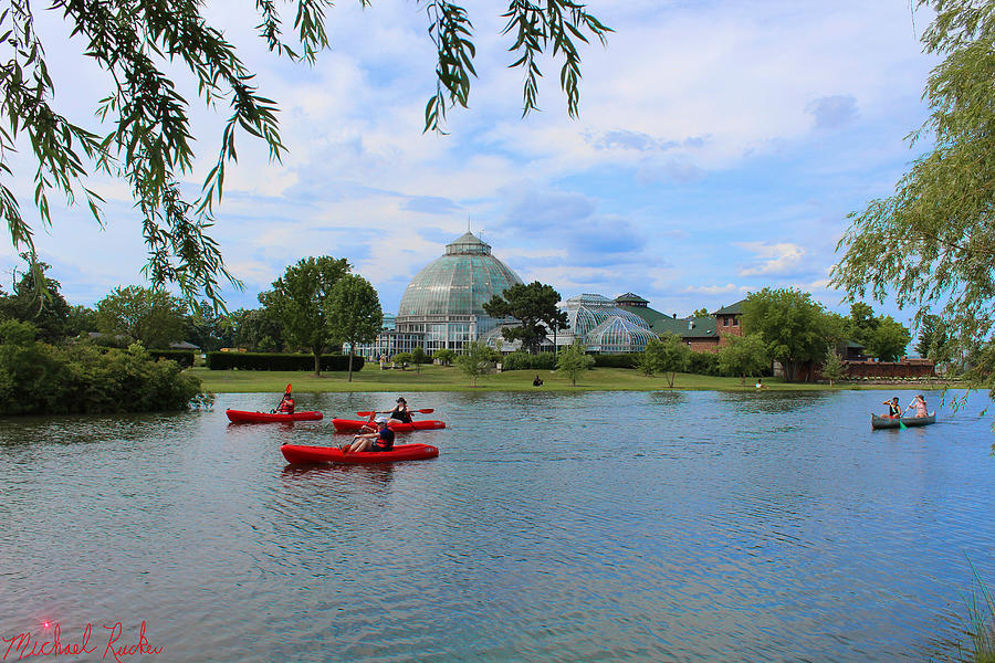 Belle Isle Conservatory Photograph by Michael Rucker
